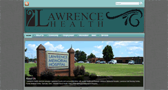 Desktop Screenshot of lawrencehealth.net