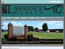 Tablet Screenshot of lawrencehealth.net